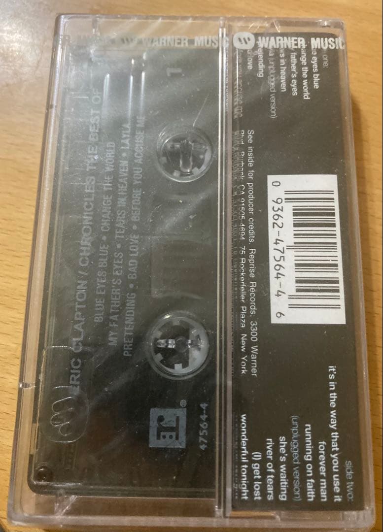 Western Music Eric Clapton Tape