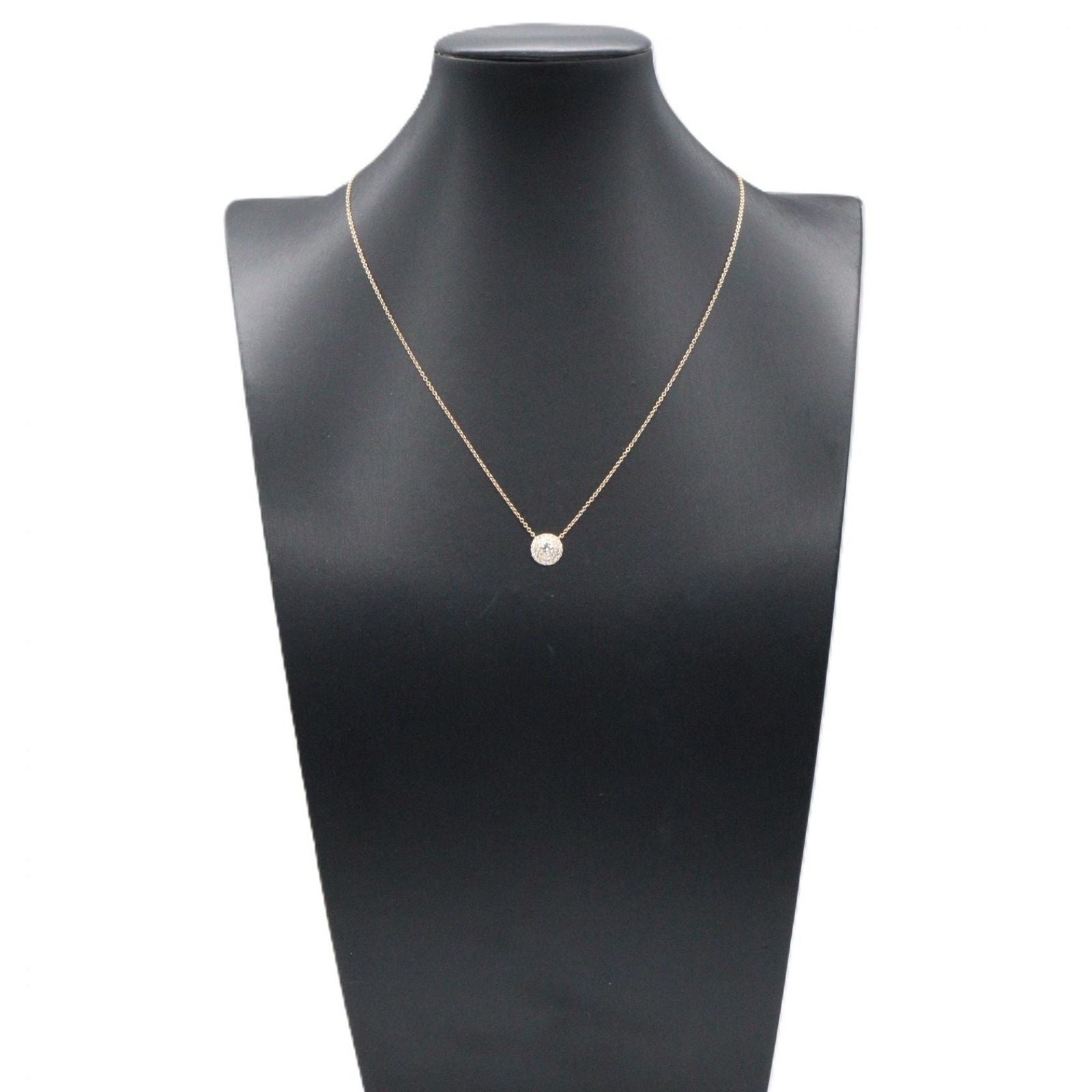Tiffany Necklace Co 41 K18Pg Used A