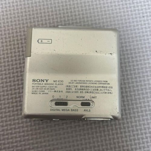 Portable Md Player Sony Mz-E30
