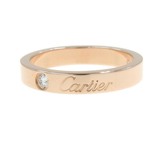 Cartier Ring C /1P /3Mm#47( 7 A