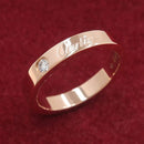 Cartier Ring C /1P /3Mm#47( 7 A