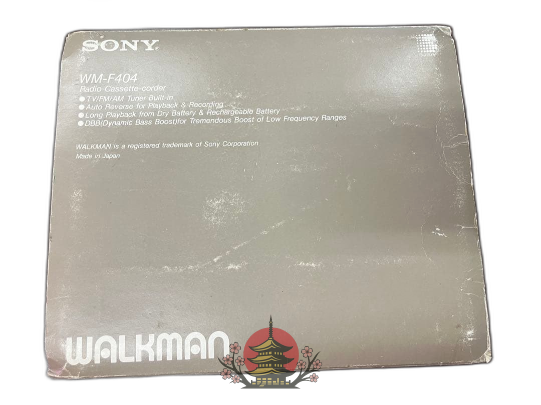Radio And Boombox Sony Walkman Wm-F404