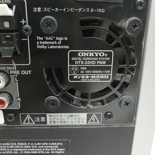 Speaker Onkyo Htx-22Hd M2245-Hhy7R
