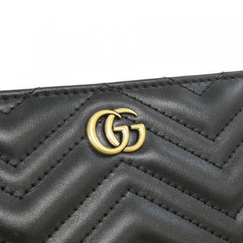 Gucci Others Gg Marmont 773427 Dtdht 1000/Black( Gold(