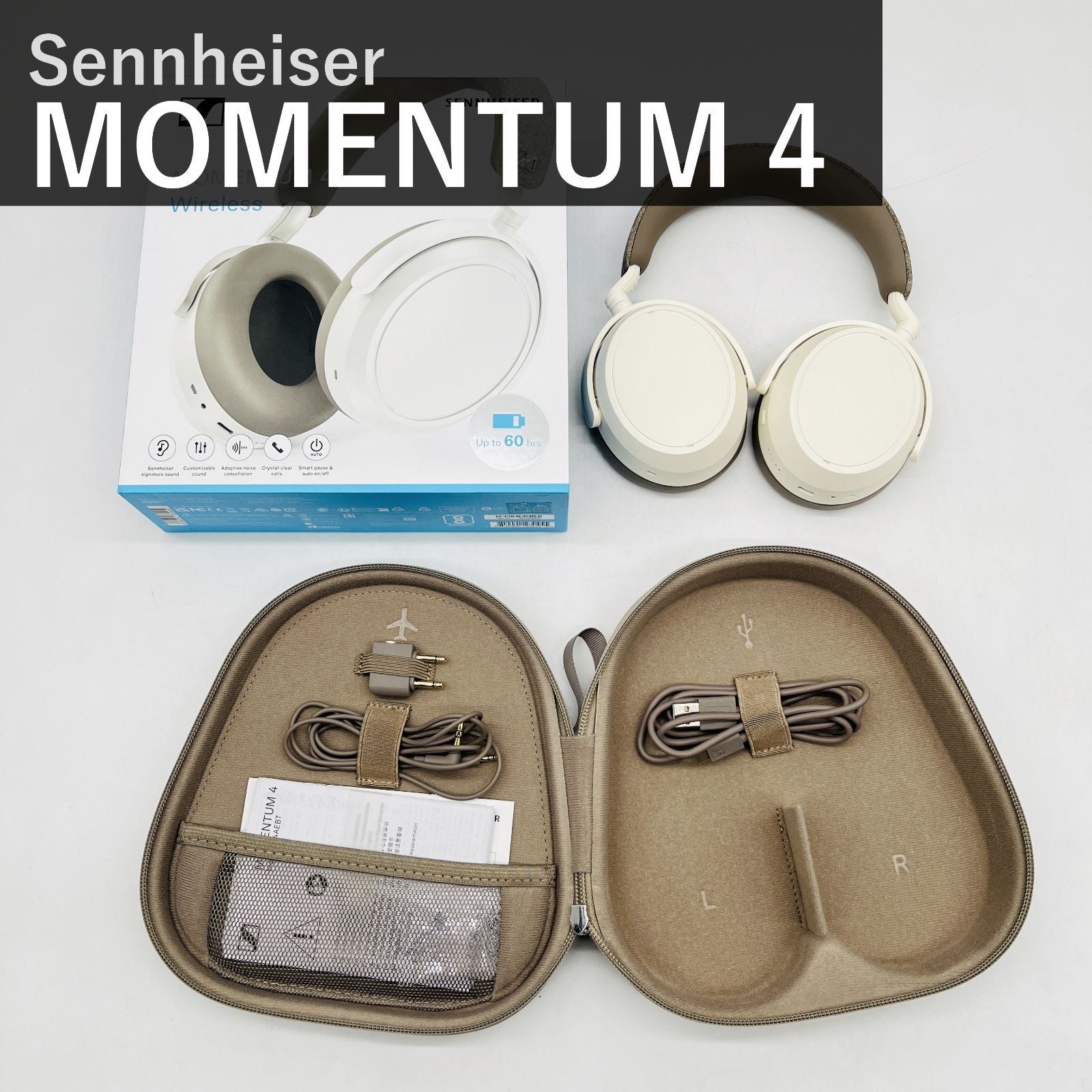 Wireless Headphones Sennheiser Momentum 4 M4Aebt Bluetooth 60