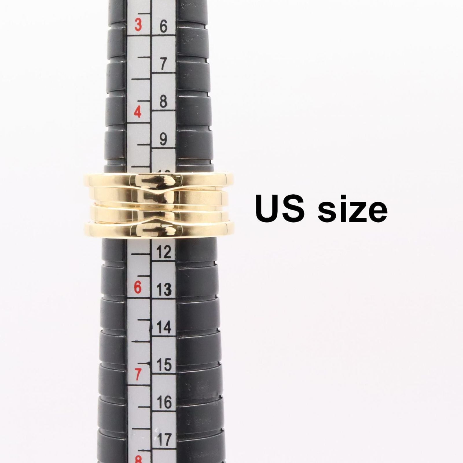 Bvlgari Ring B-Zero1 3 K18 Used A