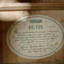 Yamaha Acoustic Guitars Fg-725 80