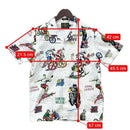 Wtaps Aloha Shirt Kariyushi Wear Textile S/S Shirts 14Ss Bmx Skate Bike S