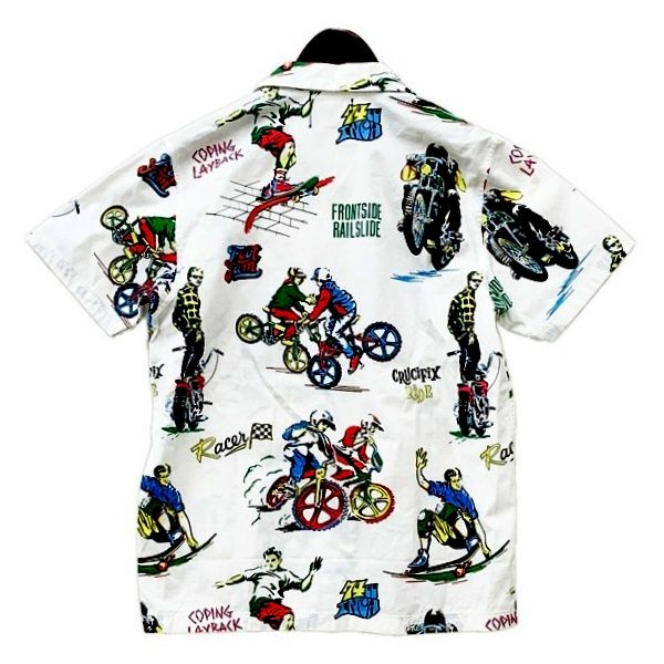 Wtaps Aloha Shirt Kariyushi Wear Textile S/S Shirts 14Ss Bmx Skate Bike S