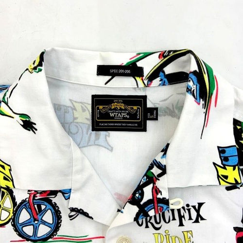 Wtaps Aloha Shirt Kariyushi Wear Textile S/S Shirts 14Ss Bmx Skate Bike S