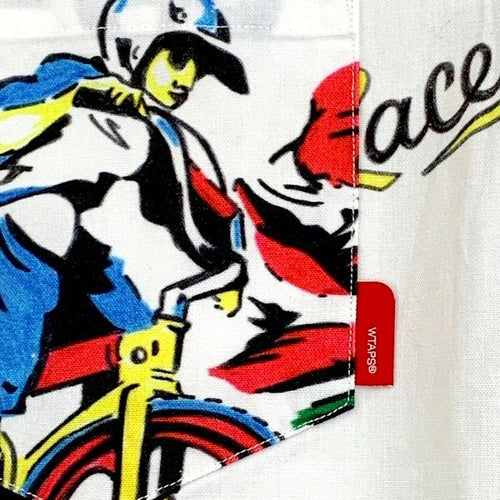 Wtaps Aloha Shirt Kariyushi Wear Textile S/S Shirts 14Ss Bmx Skate Bike S