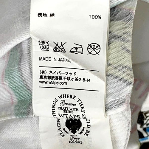 Wtaps Aloha Shirt Kariyushi Wear Textile S/S Shirts 14Ss Bmx Skate Bike S