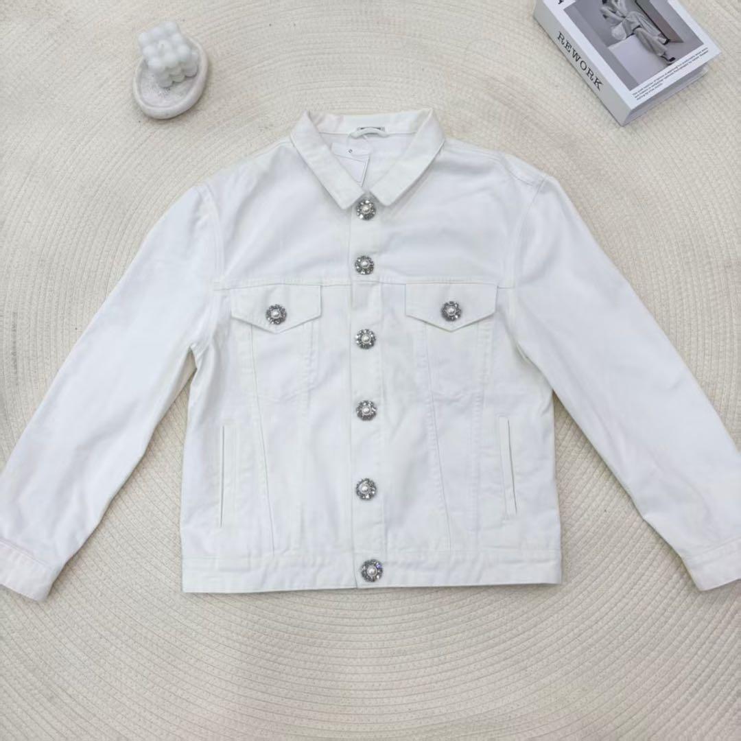 Miu Denim Jackets Coveralls A