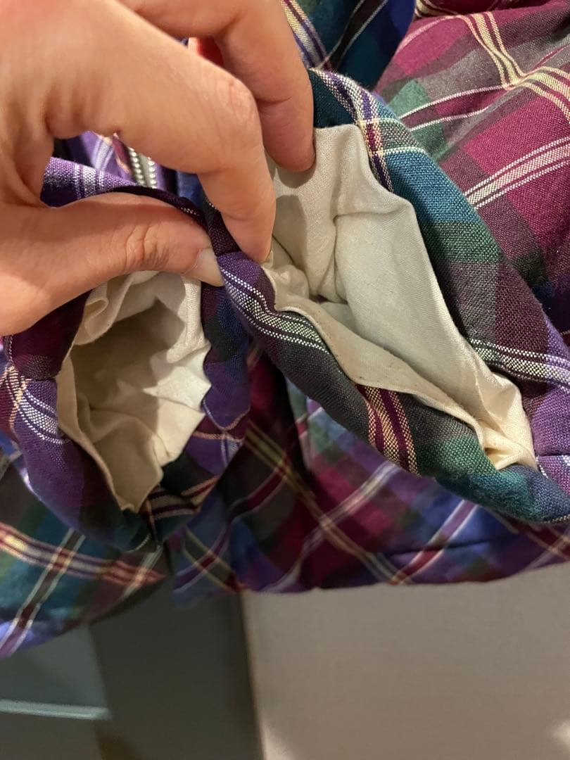 Comme Des Garcons Homme Plus Quilting Jacket M 97Fw Plaid Padded Coat
