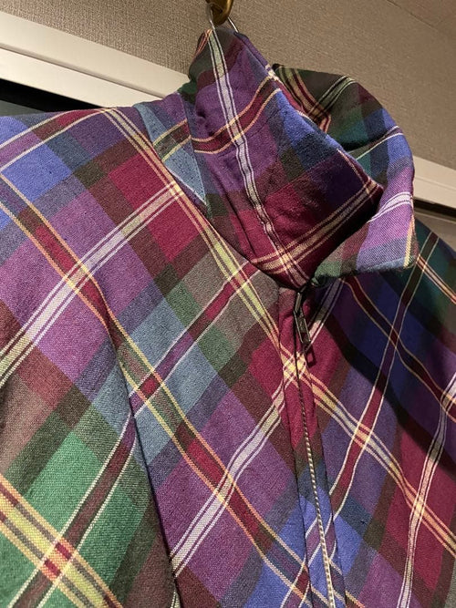 Comme Des Garcons Homme Plus Quilting Jacket M 97Fw Plaid Padded Coat