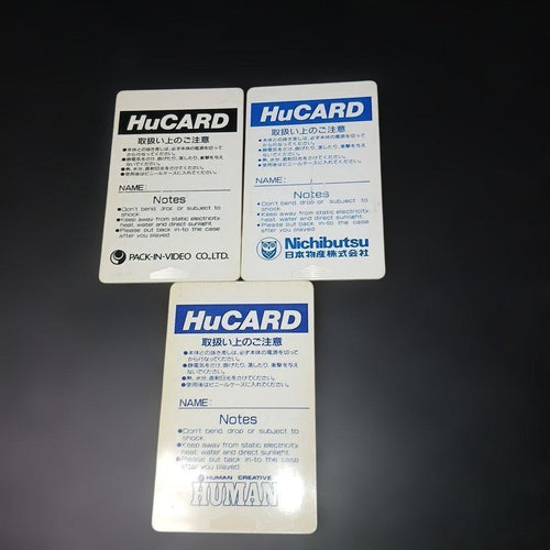 Nec Games Pc Engine Hu 3 Set Game Racing