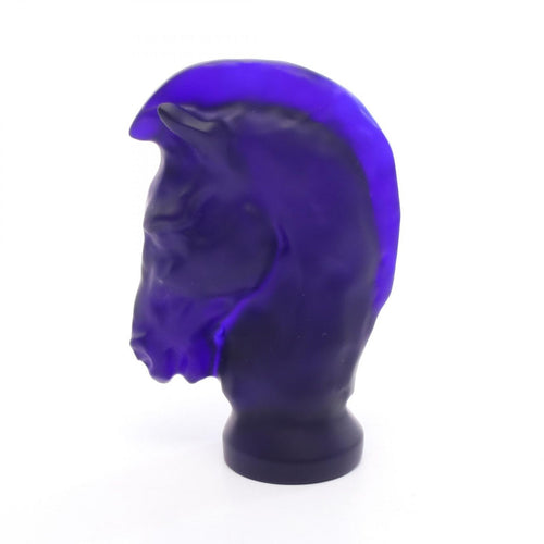 Others Saint Louis Jeu Satin-Finished Dark Blue Knight