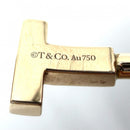 Tiffany Bangle Wristband T Au750 18 Pg Tiffany&Co. K18 8.6G