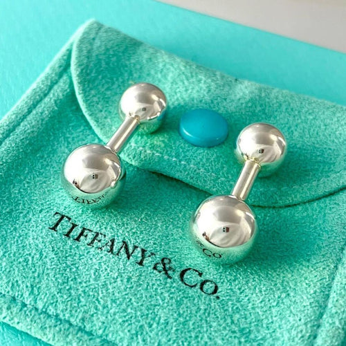 Tiffany Cufflinks 925 Bem2Fe