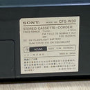 Sony Radios Radio Cassette Players Cfs-W30 Fm Am