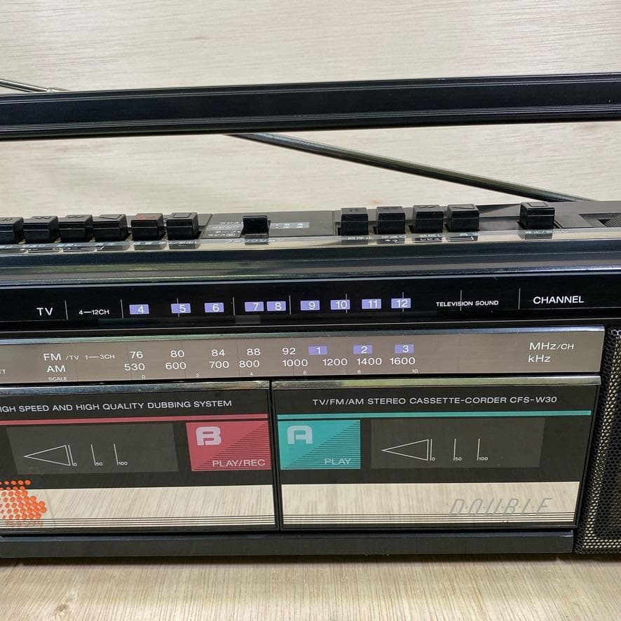 Sony Radios Radio Cassette Players Cfs-W30 Fm Am