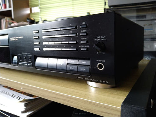 Cd Sacd Player Sony Cdp-597