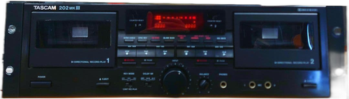 Tascam Cd Md Cassette Deck 202Mk Iii