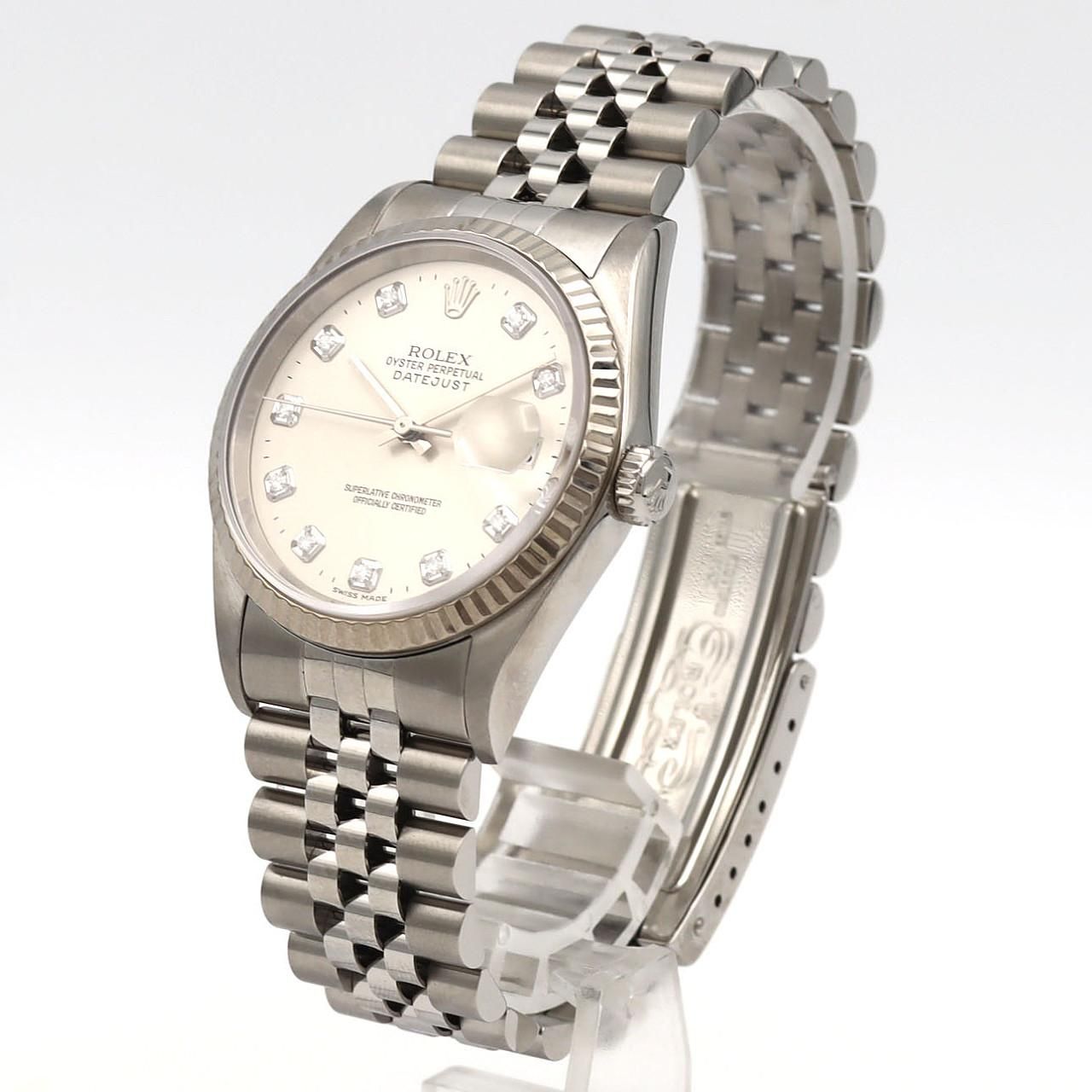 Rolex Automatic Winding Clock 16234G Ssxwg T