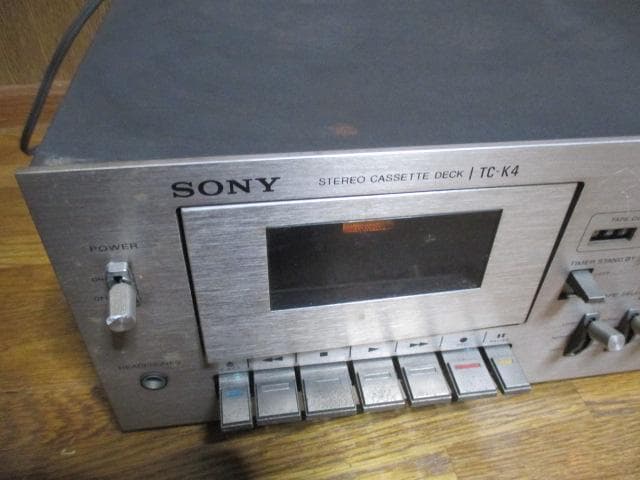 Sony Cd, Md Cassette Decks Tc-K4