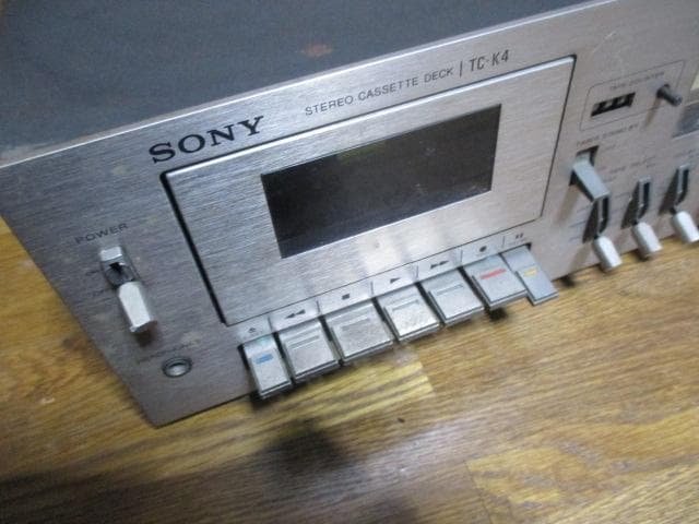 Sony Cd, Md Cassette Decks Tc-K4