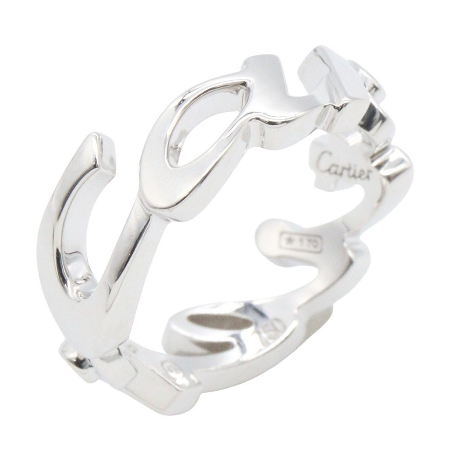 Cartier Ring K18Wg Used A