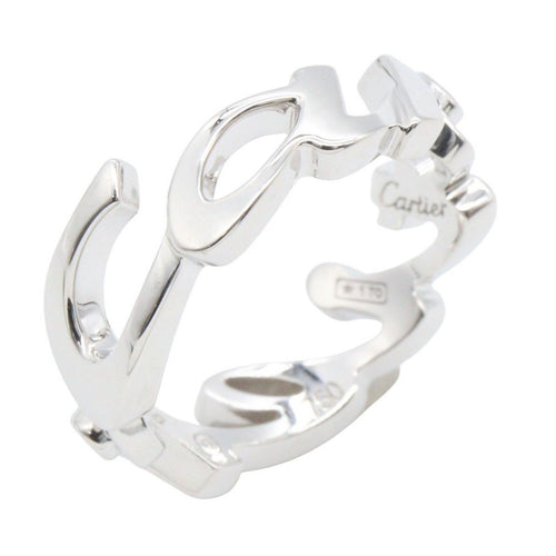 Cartier Ring K18Wg Used A