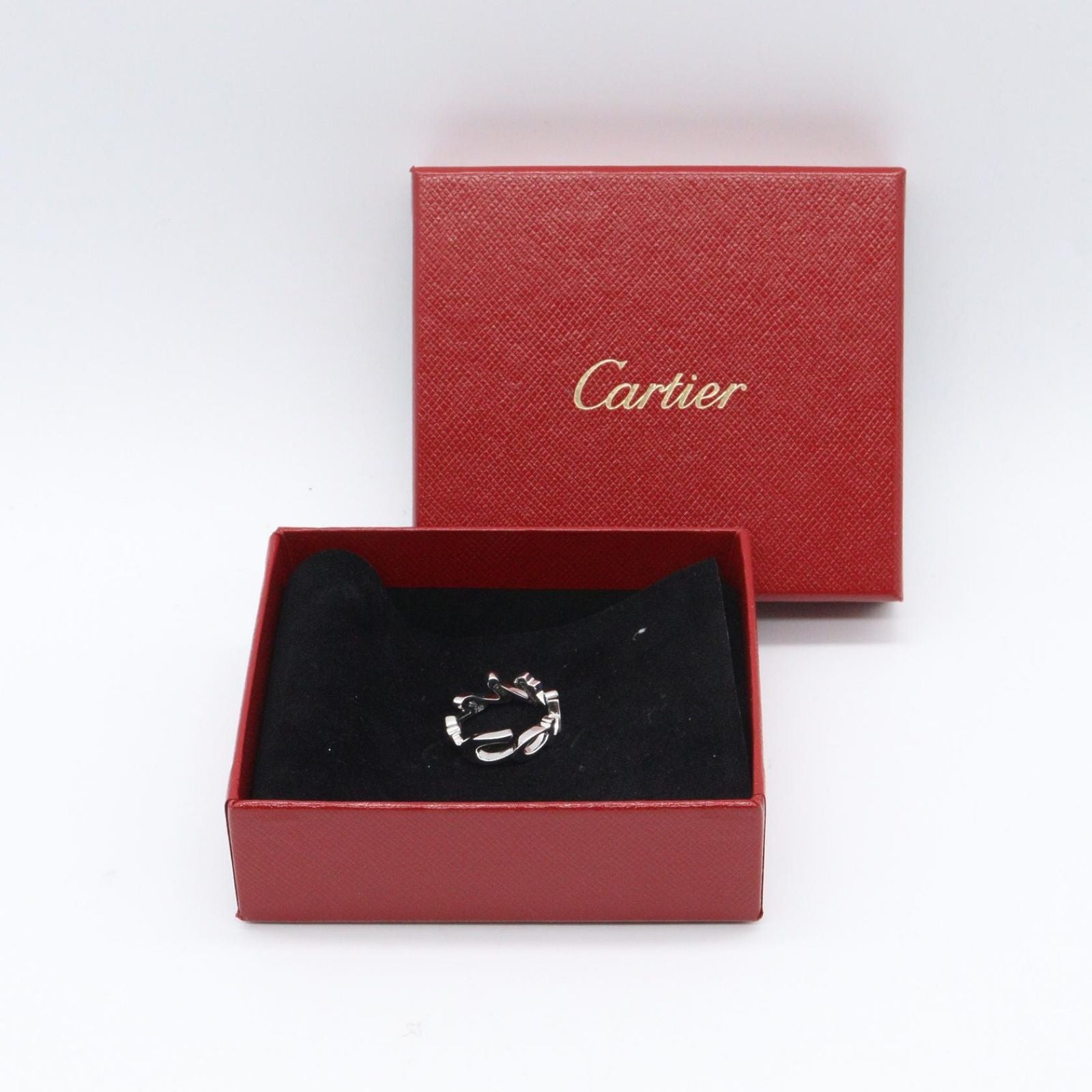 Cartier Ring K18Wg Used A