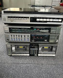Cd Md Cassette Deck Denon Dp-R25 Tua-9 Dr-55 3