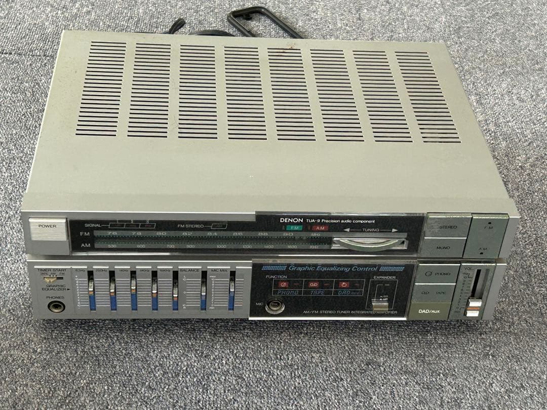 Cd Md Cassette Deck Denon Dp-R25 Tua-9 Dr-55 3