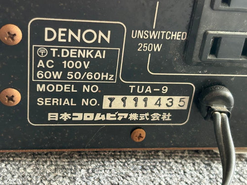 Cd Md Cassette Deck Denon Dp-R25 Tua-9 Dr-55 3