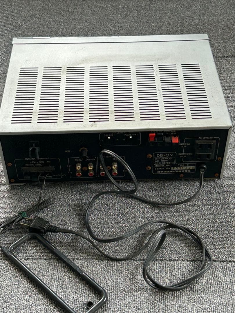 Cd Md Cassette Deck Denon Dp-R25 Tua-9 Dr-55 3