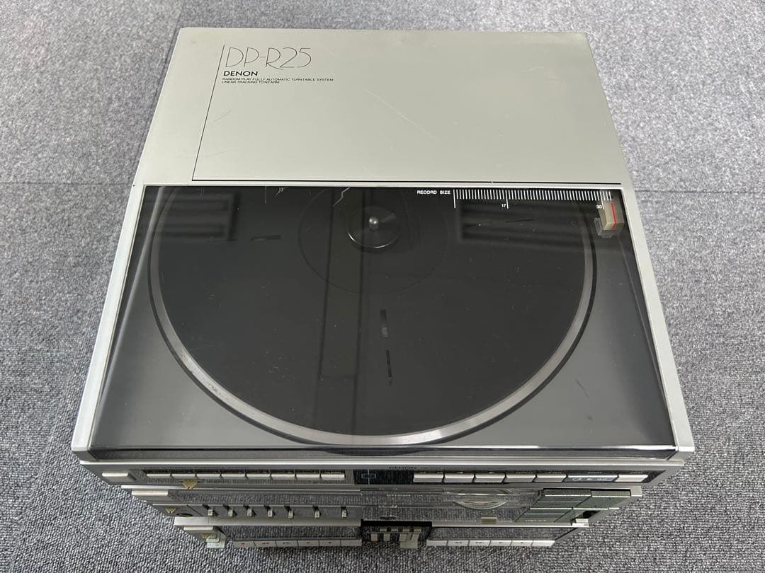 Cd Md Cassette Deck Denon Dp-R25 Tua-9 Dr-55 3