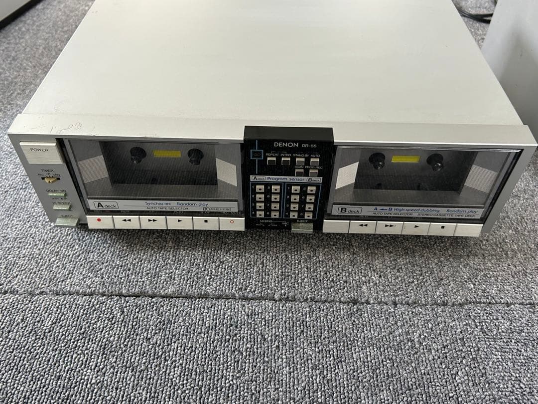 Cd Md Cassette Deck Denon Dp-R25 Tua-9 Dr-55 3
