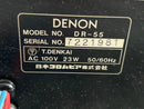 Cd Md Cassette Deck Denon Dp-R25 Tua-9 Dr-55 3