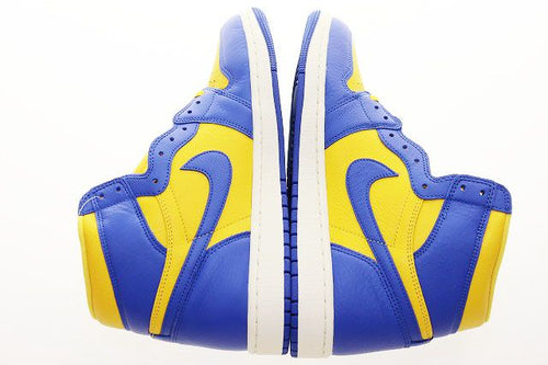 Nike Sneakers Wmns Air Jordan 1 Retro High Og Game Royal And Varsity Maize