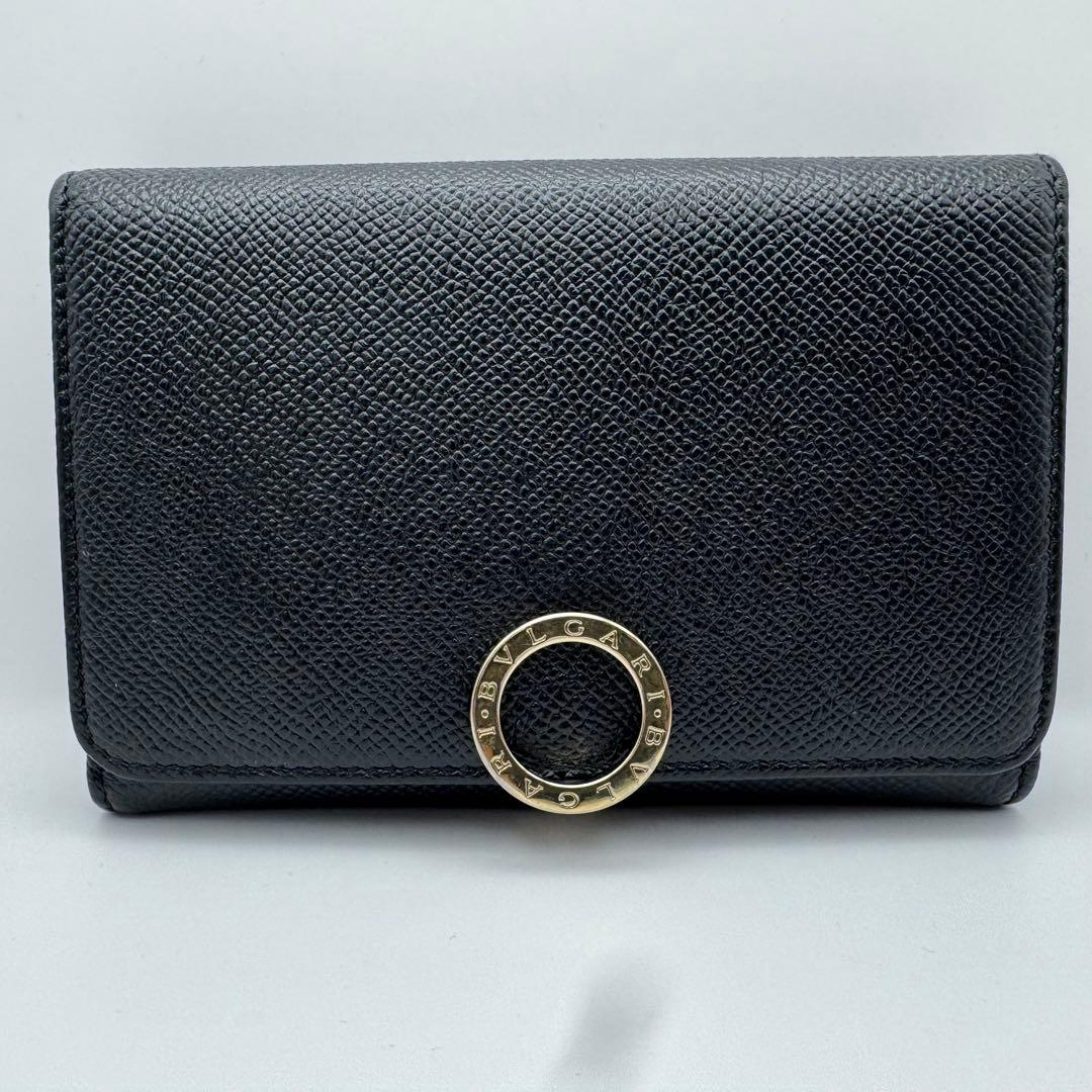 Bvlgari Trifold Wallets Rfid