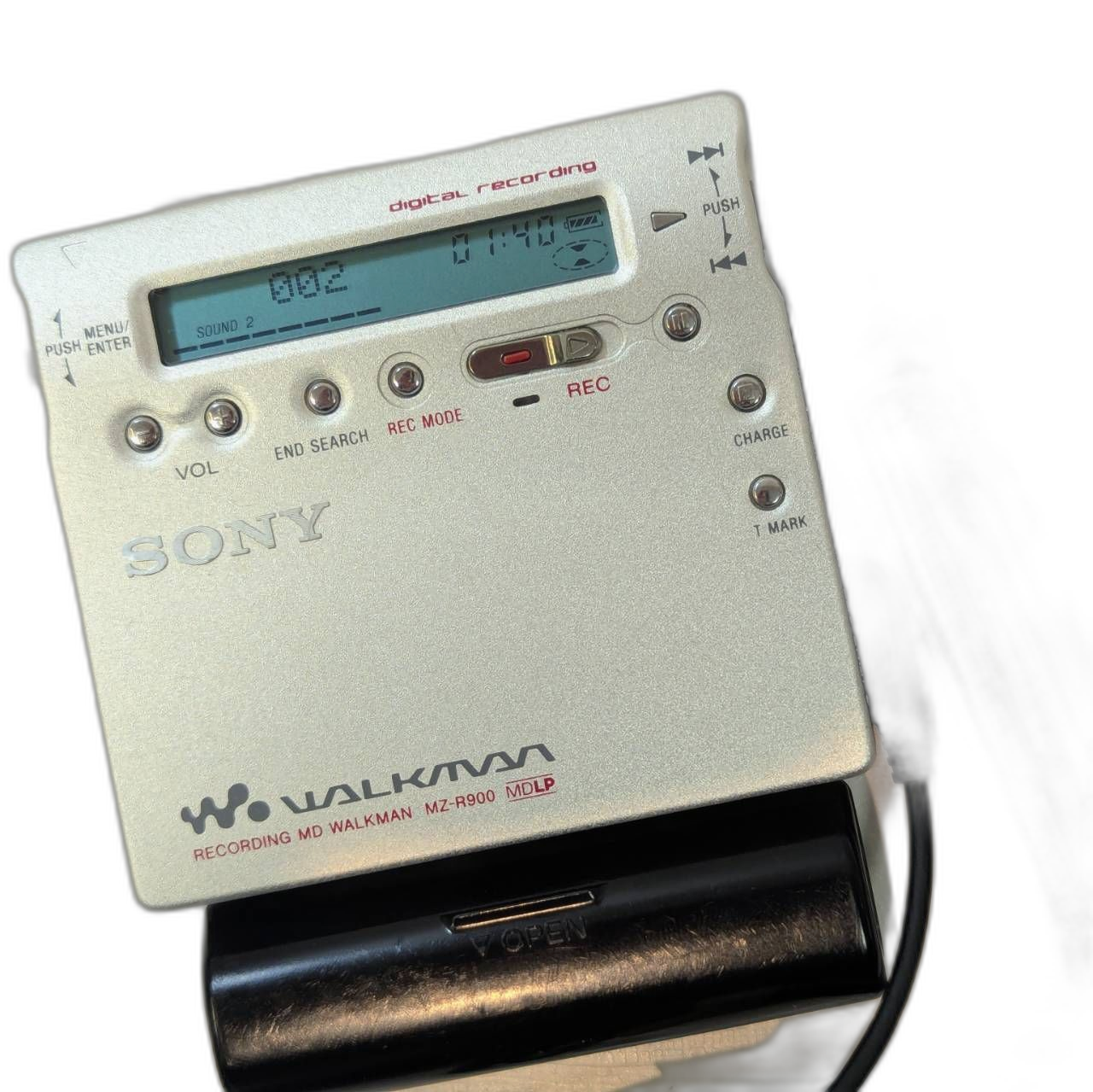 Sony Portable Md Player Mdlp Mz-R900 23143Mo D9
