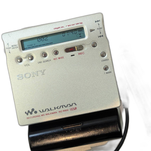 Sony Portable Md Player Mdlp Mz-R900 23143Mo D9