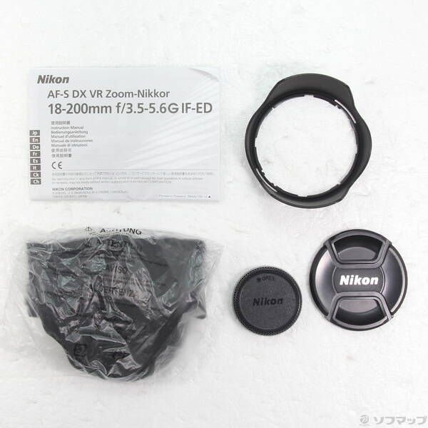 Nikon Lens (Zoom) Af-S Dx Vr Zoom-Nikkor 18-200Mm F 3.5-5.6G If-Ed 349