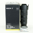 Nikon Lens (Zoom) Nikkor Z 70-200Mm F/2.8 Vr S