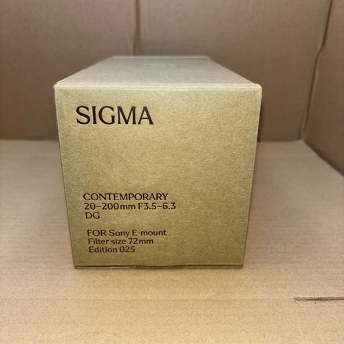 Sigma Lens (Zoom) <Mp> Contemporary 20-200Mm F3.5-6.3 Dg Sony E