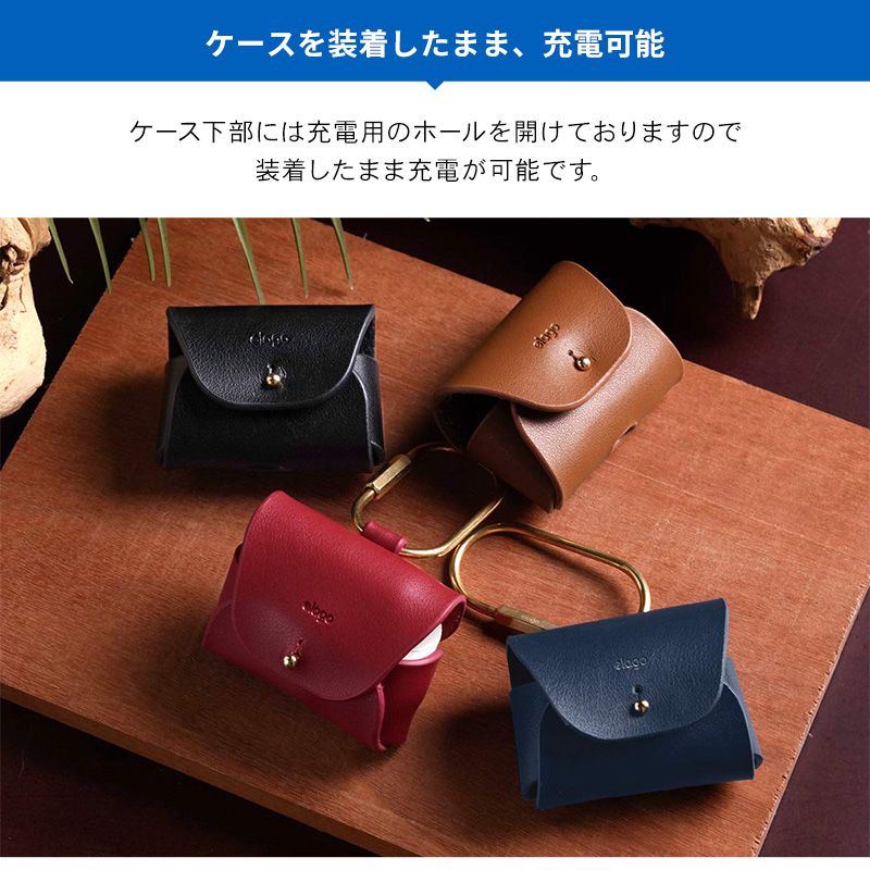 Earphone Case Airpods Pro Apple Airpodspro Mwp22J/A Elago Leather