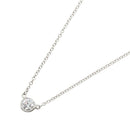 Tiffany Necklace Co Pt950 Used A