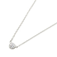 Tiffany Necklace Co Pt950 Used A